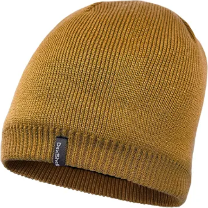 Водонепроницаемая шапка DEXSHELL BEANIE SOLO 2.0 золотисто-коричневый L/XL (58-60 см) DH372GDB20LXL